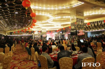 In the night of Jan.15th , the Spring Festival evening party of IPRO 2014 was grand held in Shuidou Holiday Hotel( 5-star)